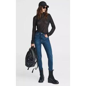 rag bone wdd21f2639clja Nine Jasper High Rise Skinny Jeans Denim 25